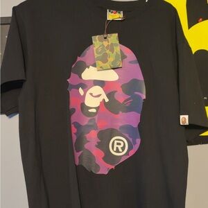 BAPE Colour Camo Big Ape Head Tee
